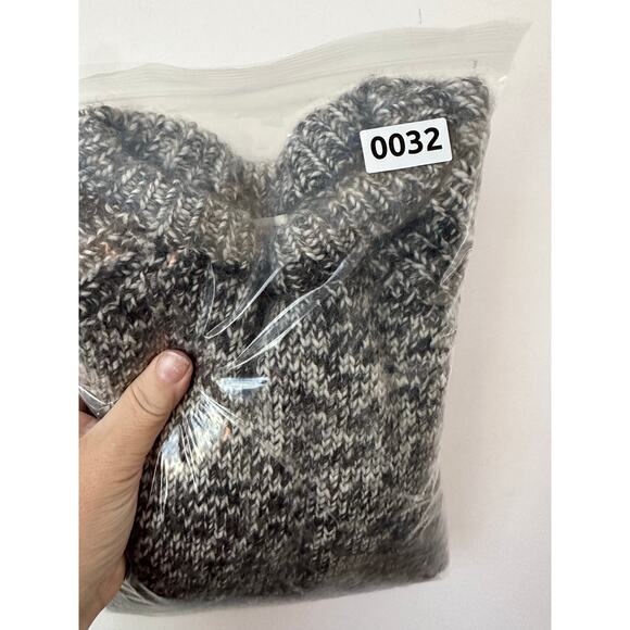 Ulla Johnson Grey Sweater with Suede Elbow Patches Size Small - Picture 8 of 8